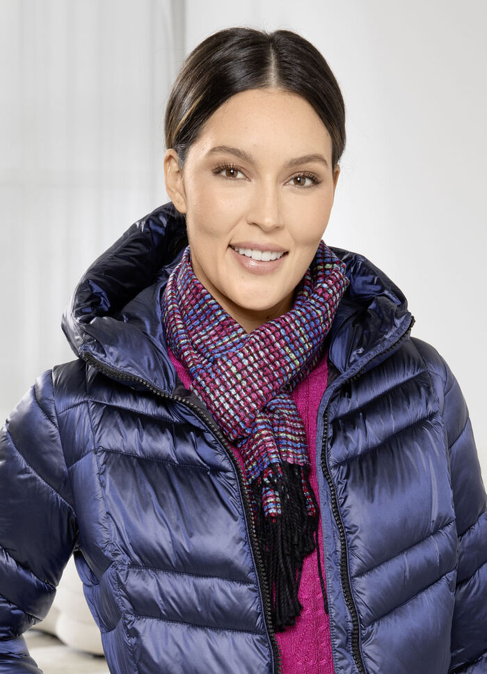 Schal mit Multicolor-Dessin 