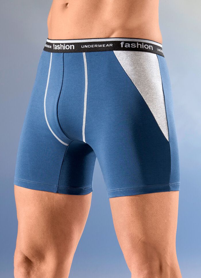 Viererpack Pants mit Elastikbund 