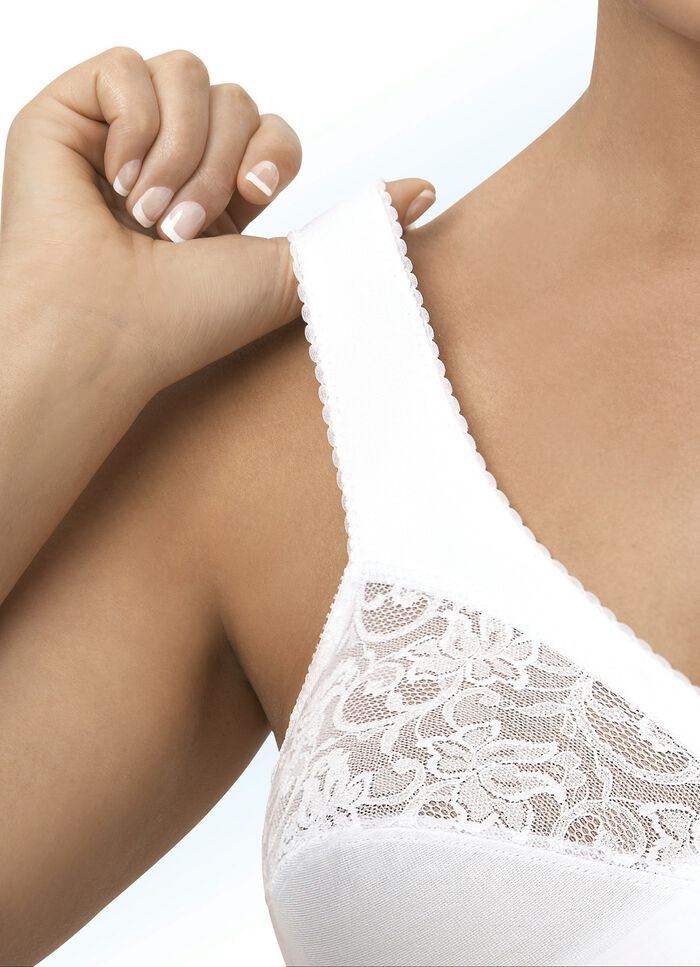 Glamorise St&uuml;tz-BH mit Spitze 