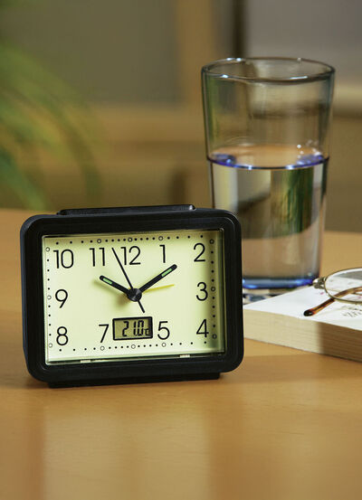 Leuchtender Wecker 