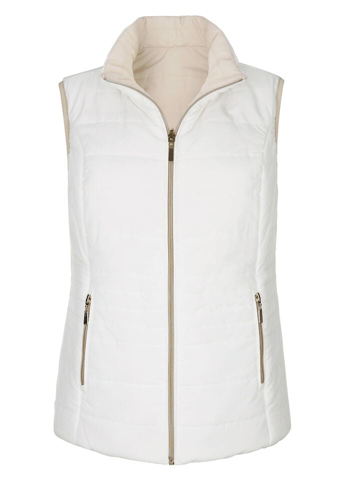 Wendeweste mit Rei&szlig;verschlusstaschen 