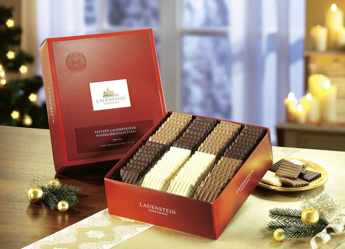 BURG LAUENSTEIN Waffelblättchen in veschiedenen Ausführungen 