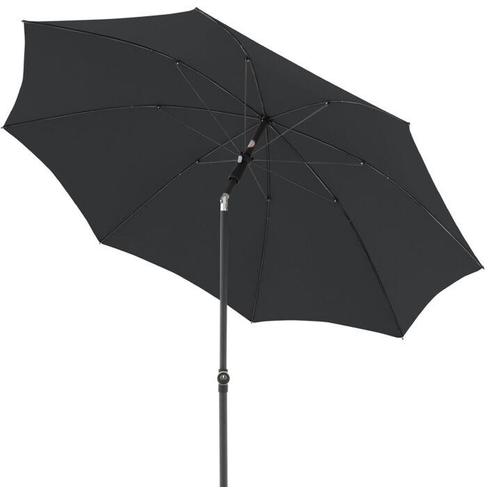 Höhenverstellbarer Sonnenschirm mit UV-Schutz 50+ ANTHRAZIT