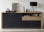 Sideboard mit LED-Beleuchtung und Softclose 