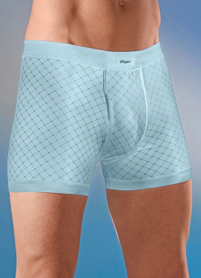 Viererpack Unterhosen aus Feinjersey, mit Eingriff 
