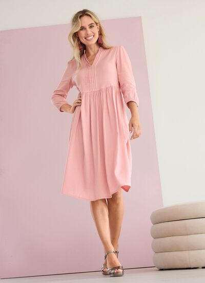 Kleid in Schlupfform 