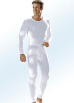 Pfeilring Zweierpack Schlupfjacken aus Strickflausch, wei&szlig; WEISS