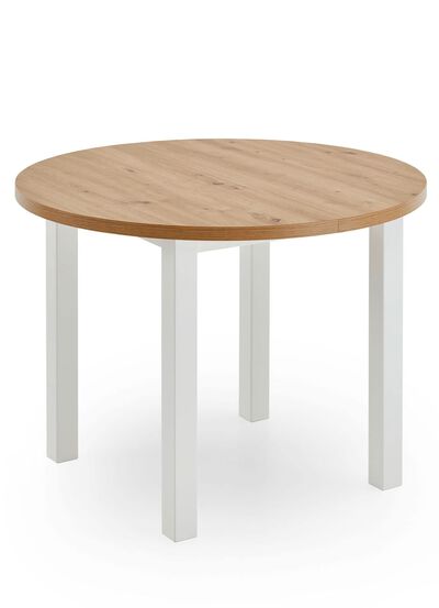 Runder Esstisch mit Auszug 