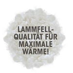 Plüsch-Hausschuhe in Wildleder-Optik BEIGE