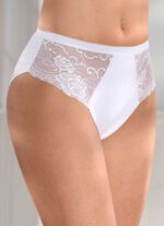 Laurina Viererpack Slips mit Elastikspitze 