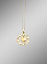 S&uuml;&szlig;er Herz-Anh&auml;nger mit Zirkonia 