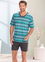 Shorty mit V-Ausschnitt 