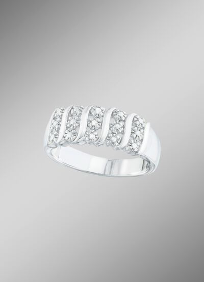Toller Damenring mit Diamanten 
