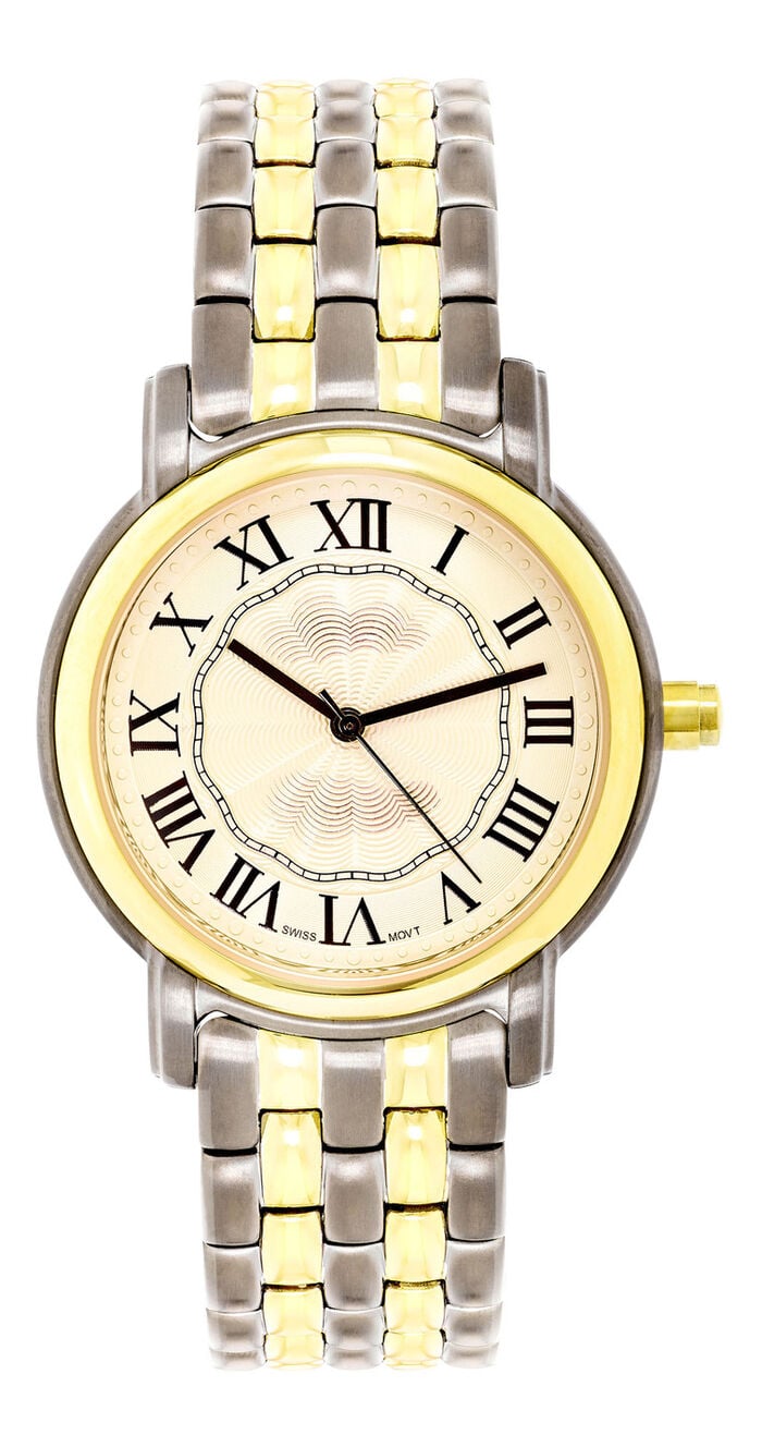 Pierre Chaubert Funk-Herrenuhr mit Edelstahlgeh&auml;use 