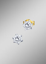 Hochwertige Solit&auml;rohrstecker mit Brillanten 