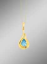 Anh&auml;nger mit Blautopas 