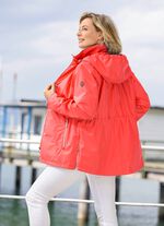 Funktionsjacke mit abnehmbarer Kapuze 