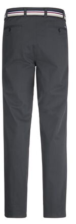 "Br&uuml;hl"-Hose mit G&uuml;rtel in 3 Farben DUNKELGRAU