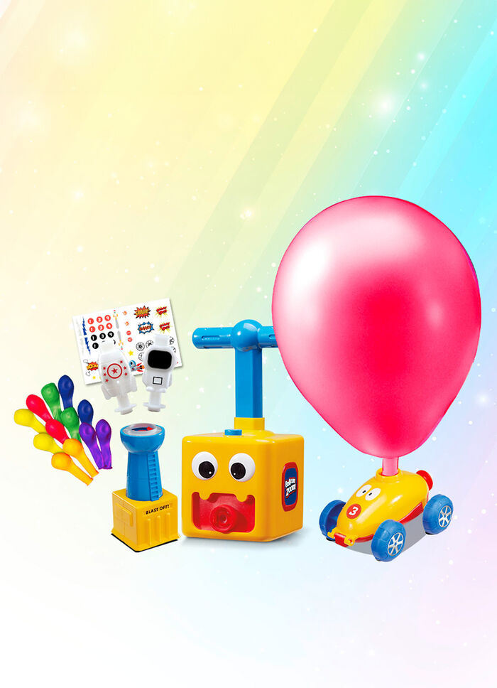 Balloon Zoom Spielzeug-Set: Ballon-Spaß mit dem WOW-Effekt 