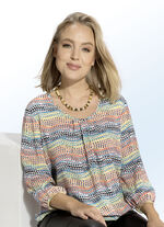 Tunika mit Inkjet-Druck 