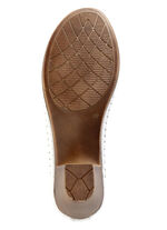 Gemini, modische Damen-Pumps, Weite G, aus Leder WEISS-MULTICOLOR