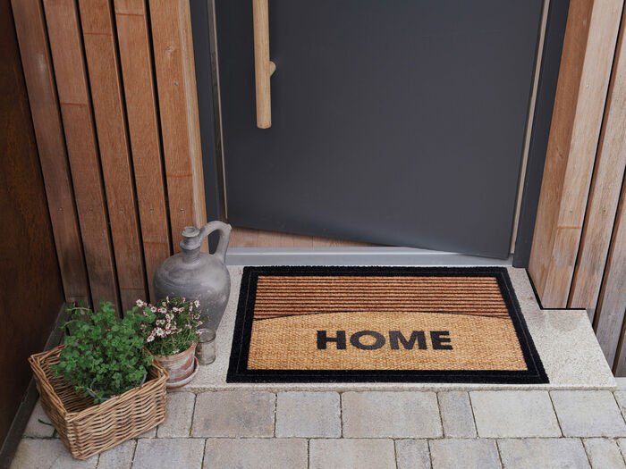 Fußmatte mit rutschhemmender Rückseite 