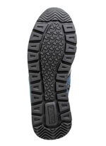 Waldläufer Schnür-Bootie mit Besätzen aus Lackleder DUNKELTÜRKIS