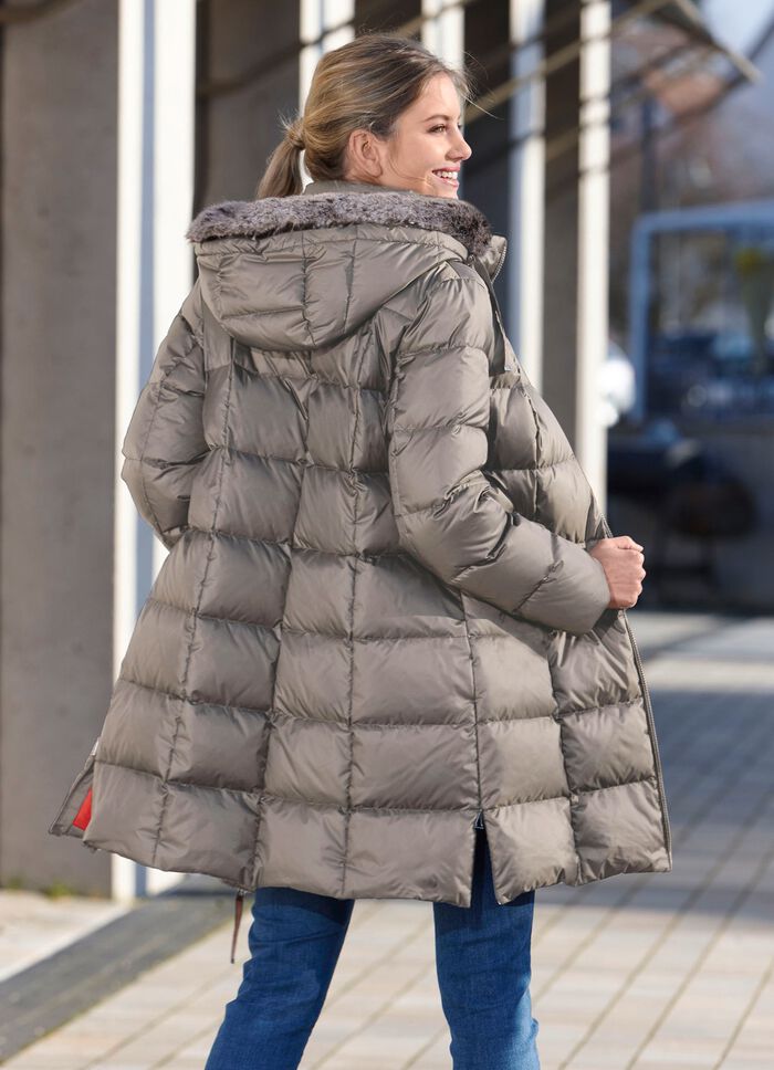 Daunen-Kurzmantel in 2 Farben 