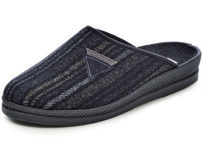 Klassische Herren-Hausschuhe, mit anatomisch geformtem Fußbett 