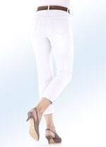 Basic-Jeans in 7/8-Länge WEISS