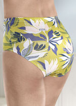 Viererpack Slips mit buntem Floraldessin 