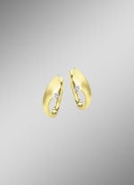 Geschmackvoller Klappcreolen in Bicolor 