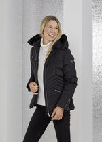 Jacke mit Windfang&auml;rmeln 