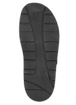 GINO GALANTE, klassische Herren-Clogs, aus Leder SCHWARZ