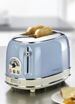 Ariete Toaster im Vintage-Design BLAU