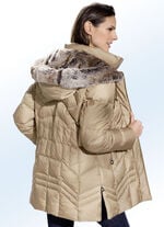 Daunenjacke in 2 Farben mit interessanten Steppvariationen 