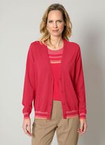 Cardigan in Feinstrick 