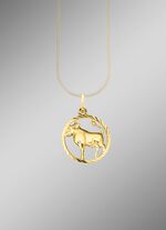 Sternzeichen-Anh&auml;nger in Silber 925/- fein 