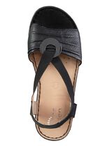 ELENA EDEN, leichte Damen-Sandalen, Weite H, mit Elastik-Bandage 