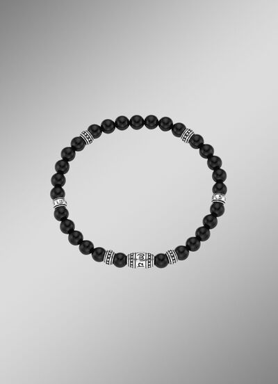 Maskulines Armband mit tibetischen Symbolen 