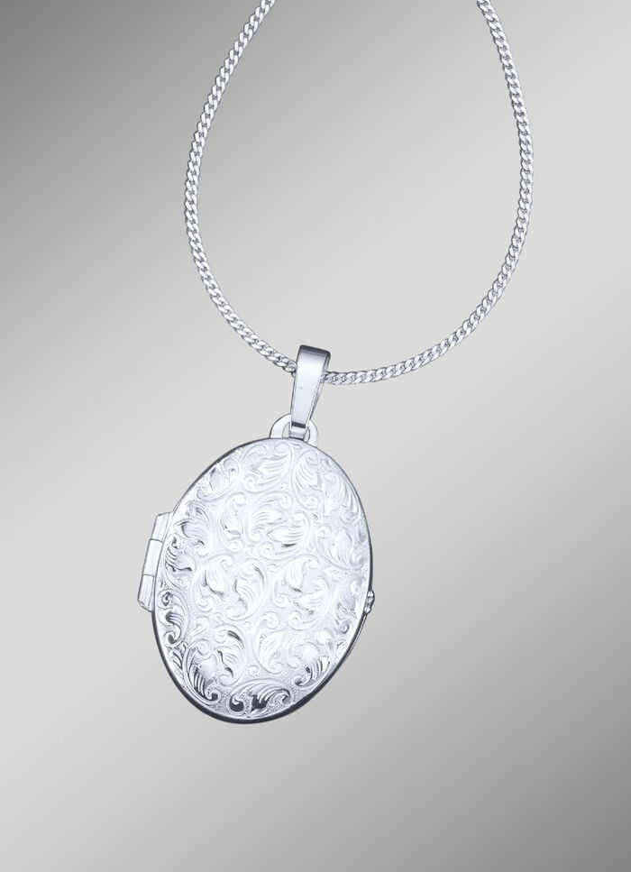 Medaillon mit Panzerkette 