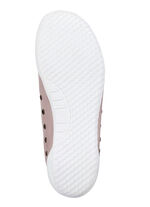 ELENA EDEN Slipper aus Nappaleder mit Zierösen ROSÉ