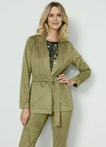 Longblazer mit Schalkragen 