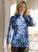 Shirt mit weichem Griff ROYALBLAU-HELLBLAU-MULTICOLOR