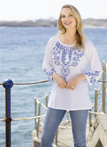 Tunika mit toller Stickerei 