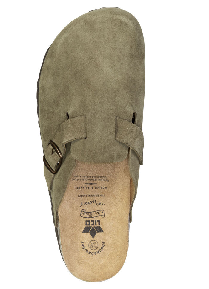 Klassische Herren-Clogs, mit verstellbarer Spange OLIV