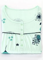 Zweierpack Nachthemden mit Knopfleiste und breiten Tr&auml;gern  