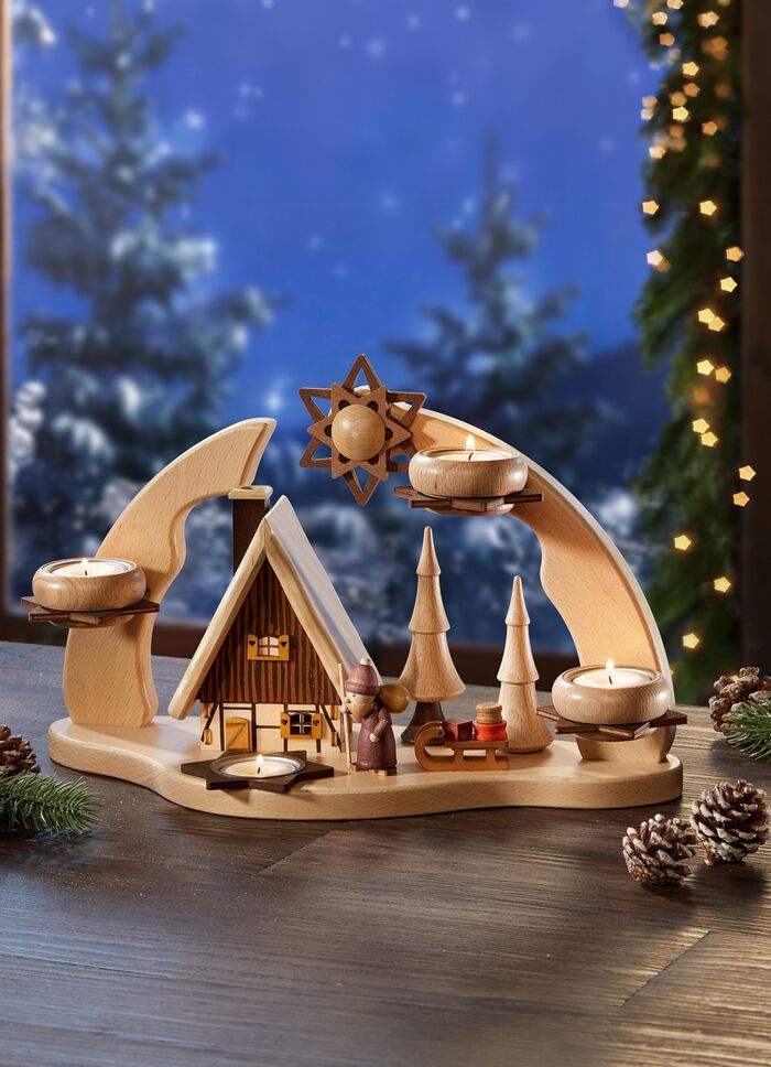 Teelichthalter aus dem Erzgebirge 