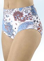 Fünferpack Slips mit buntem Druckdessin 