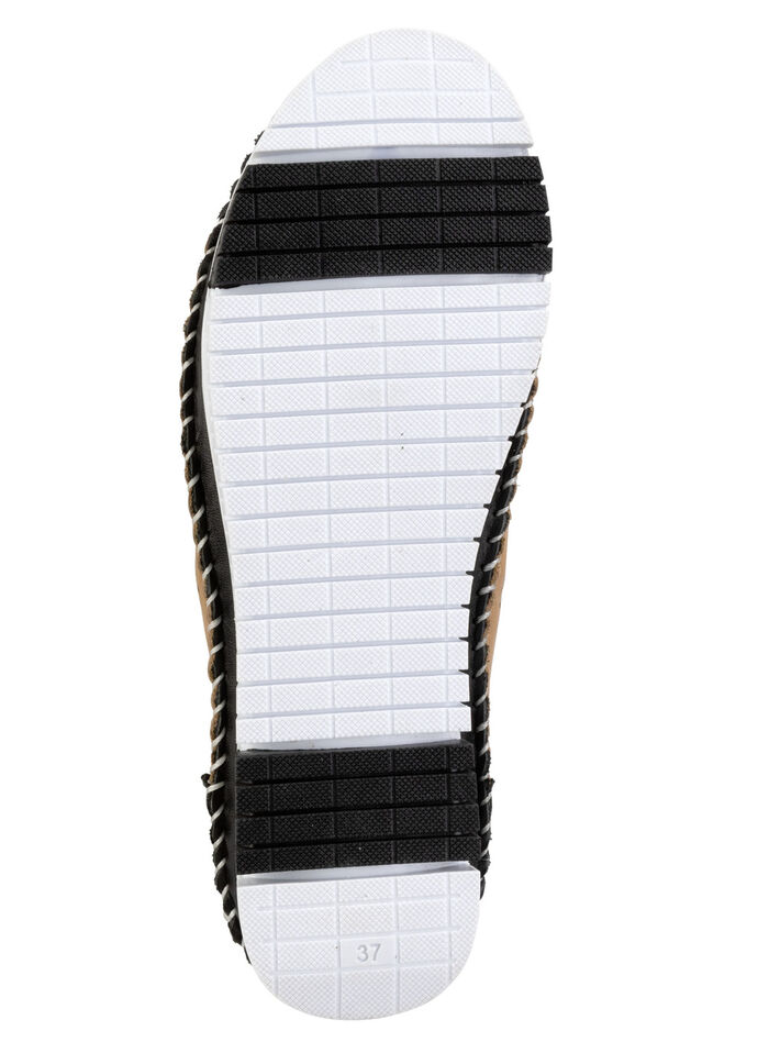 Gemini Mokassin-Slipper mit dezenter Knitter-Struktur SCHWARZ-CAMEL